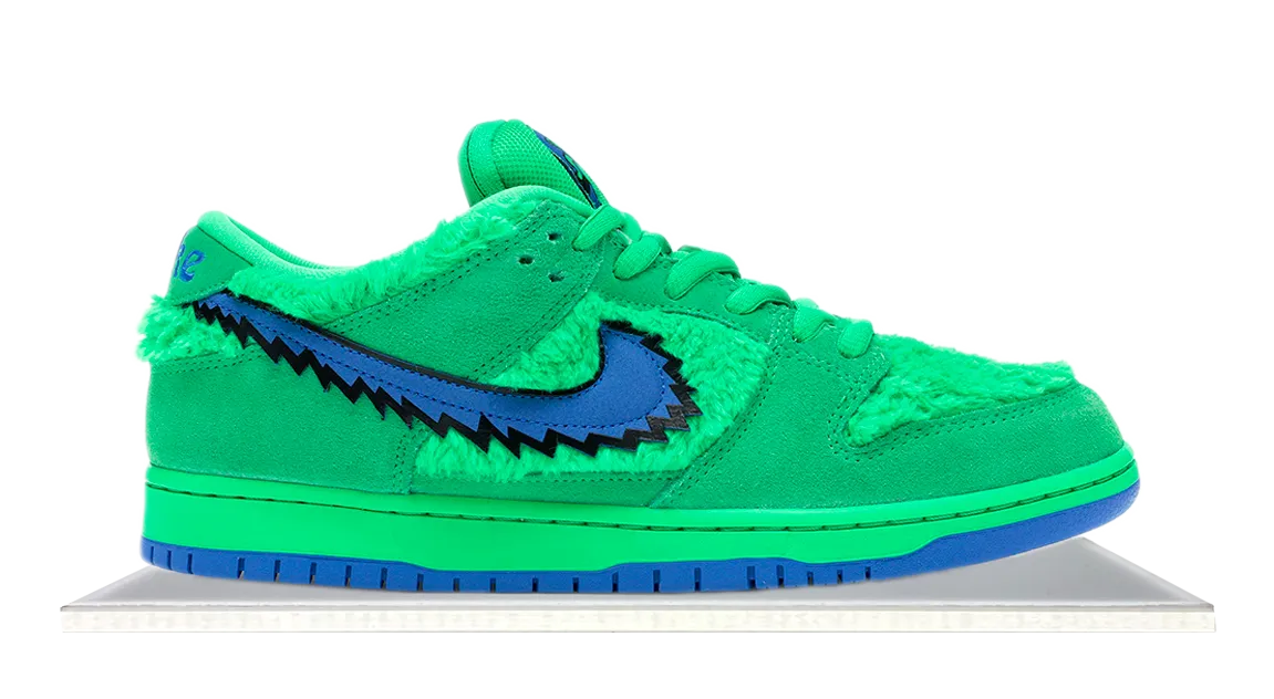 Zero Stress SB Dunk Low Grateful Dead Green