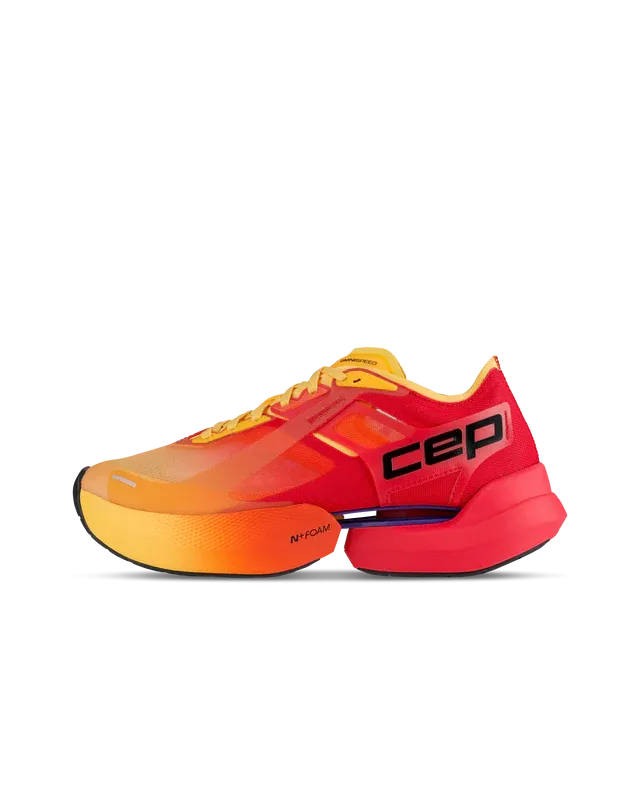 Social Sharing Impact Protection System CEP | Pro Run Omnispeed | Women's | Red/Marigold