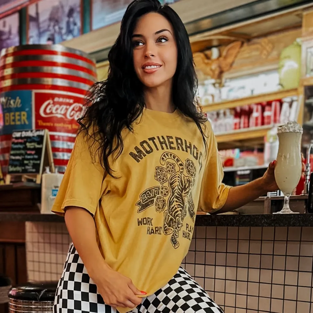 Cozy Comfort Fit Regular fit normality Fierce Motherhood Vintage Tee