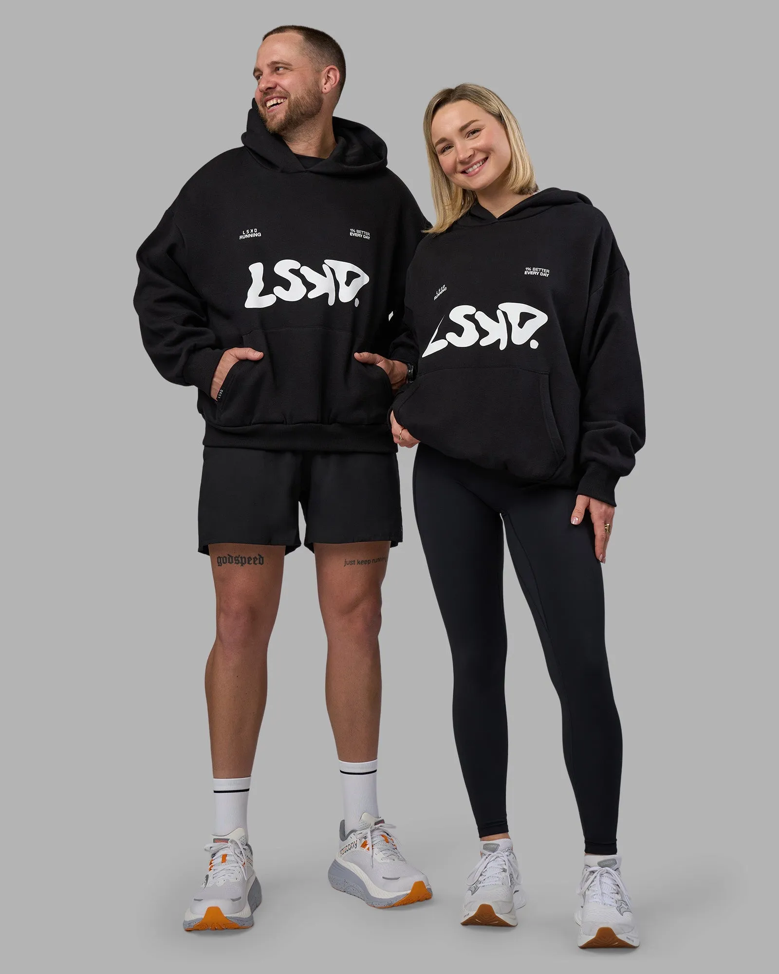 LSKD TRD Hoodie - Black Unique Street Staple