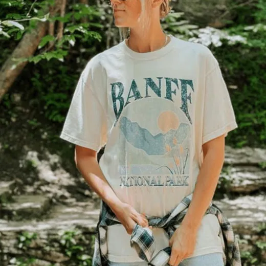 Seasonal Comfort Banff National Park Tee