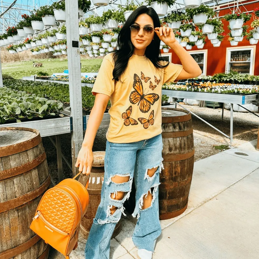 Butterflies Tee ethical Airflow Ventilation Design