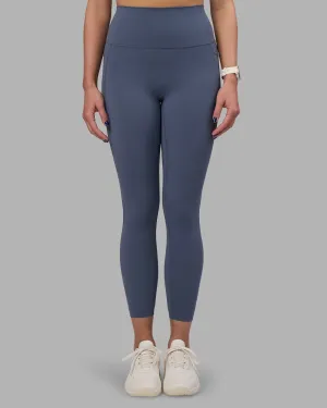 Elixir Ultra High-Rise 7/8 Legging Pockets - Night Shadow Breathable Fabric Beach Walk Perfect Fit Wear