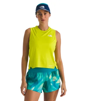 Women's Sunriser Tank (Sulphur Spring Green) Mom Soft Suburb Ease