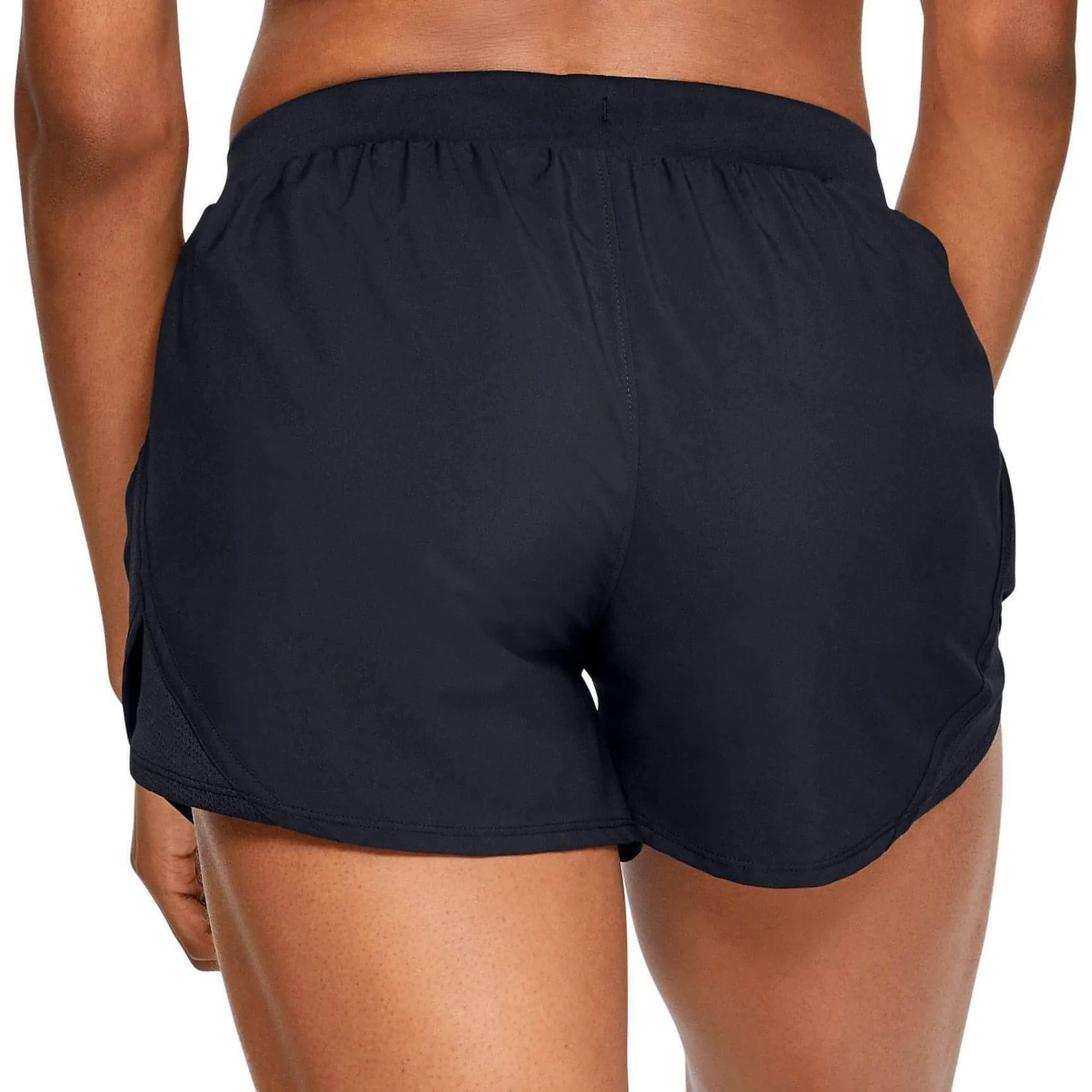 All Purpose Wear Under Armour Fly By 2.0 Womens Running Shorts - Black