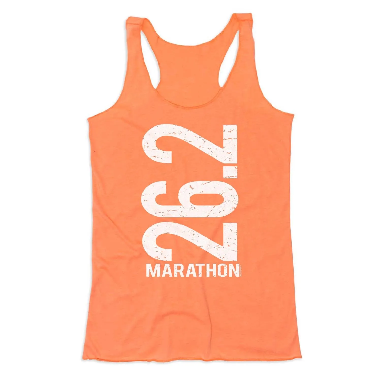 Exhibition - worthy Women's Everyday Tank Top - 26.2 Marathon Vertical