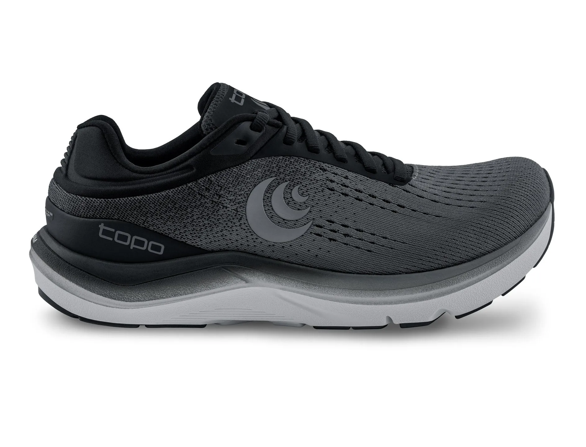 flat - terrain - runner balance improvement Topo Athletic | Magnifly 5 | Women's | Charcoal/Black