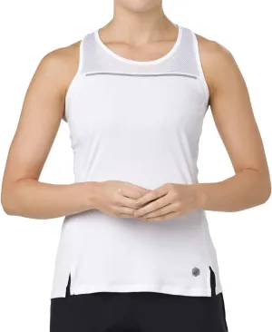 air mobile Street Style Asics Lite-Show Womens Running Vest Tank Top - White