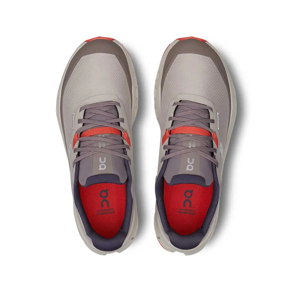 Women's Cloudvista 2 Waterproof Running Shoe - Pearl/Ice - Regular (B) adventure running shoes Achilles Protector