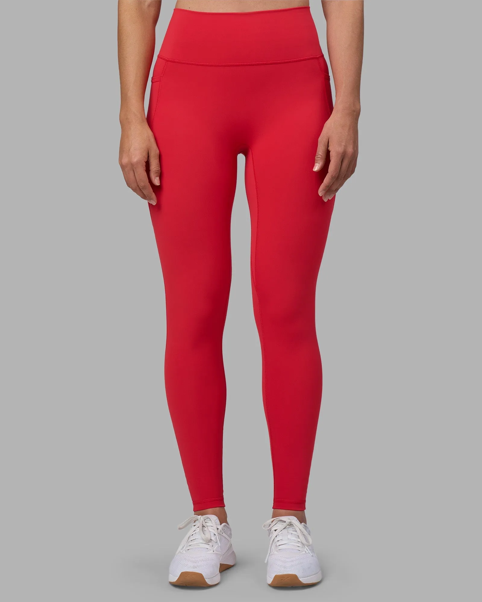 Travel Ease Fusion Ultra High-Rise Full Length Legging Pockets - Scarlet