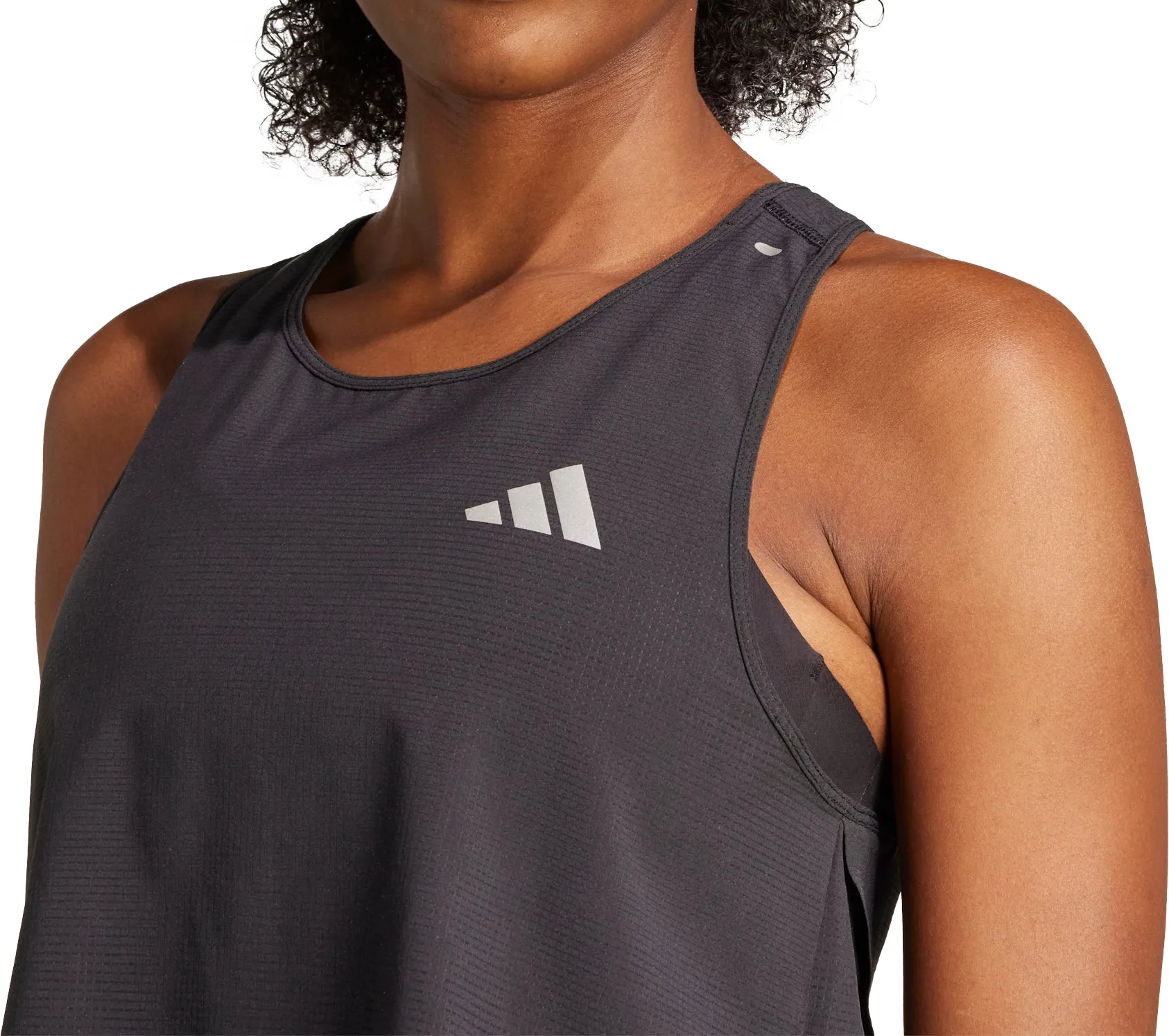 adidas ADI365 ClimaCool  Womens Running Crop Top - Black technicians Next - generation