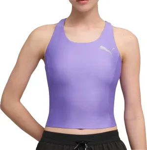 Layer Lightness Puma Raceday UltraForm Womens Running Crop Top - Purple