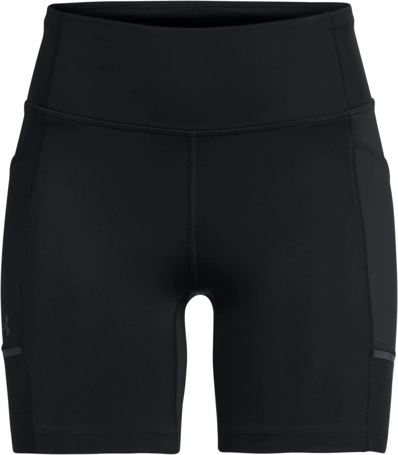 warm weather Under Armour Launch 6 Inch Womens Short Running Tights - Black