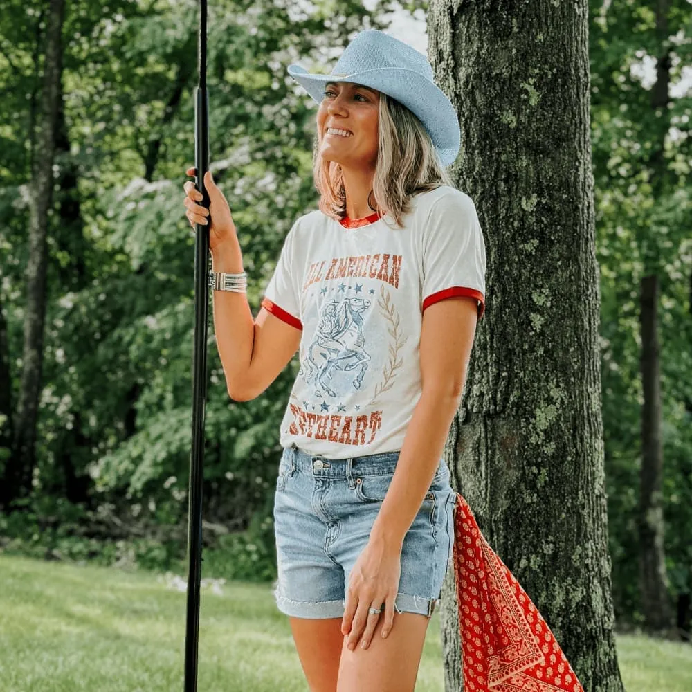 American Sweetheart Ringer Tee ComfortFirst EasyCareFabric