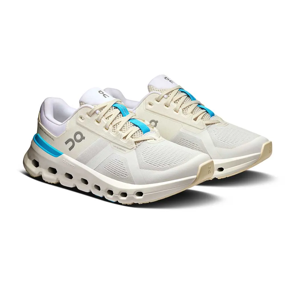 Women's Cloudrunner 2 Running Shoe - White/Horizon - Regular (B) durable running option athletic equipment
