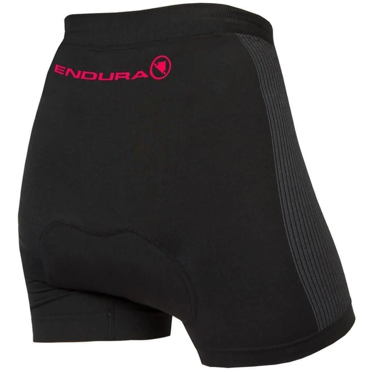 Endura Engineered Padded II Womens Cycling Undershorts - Black Airflow channels tie-dye look
