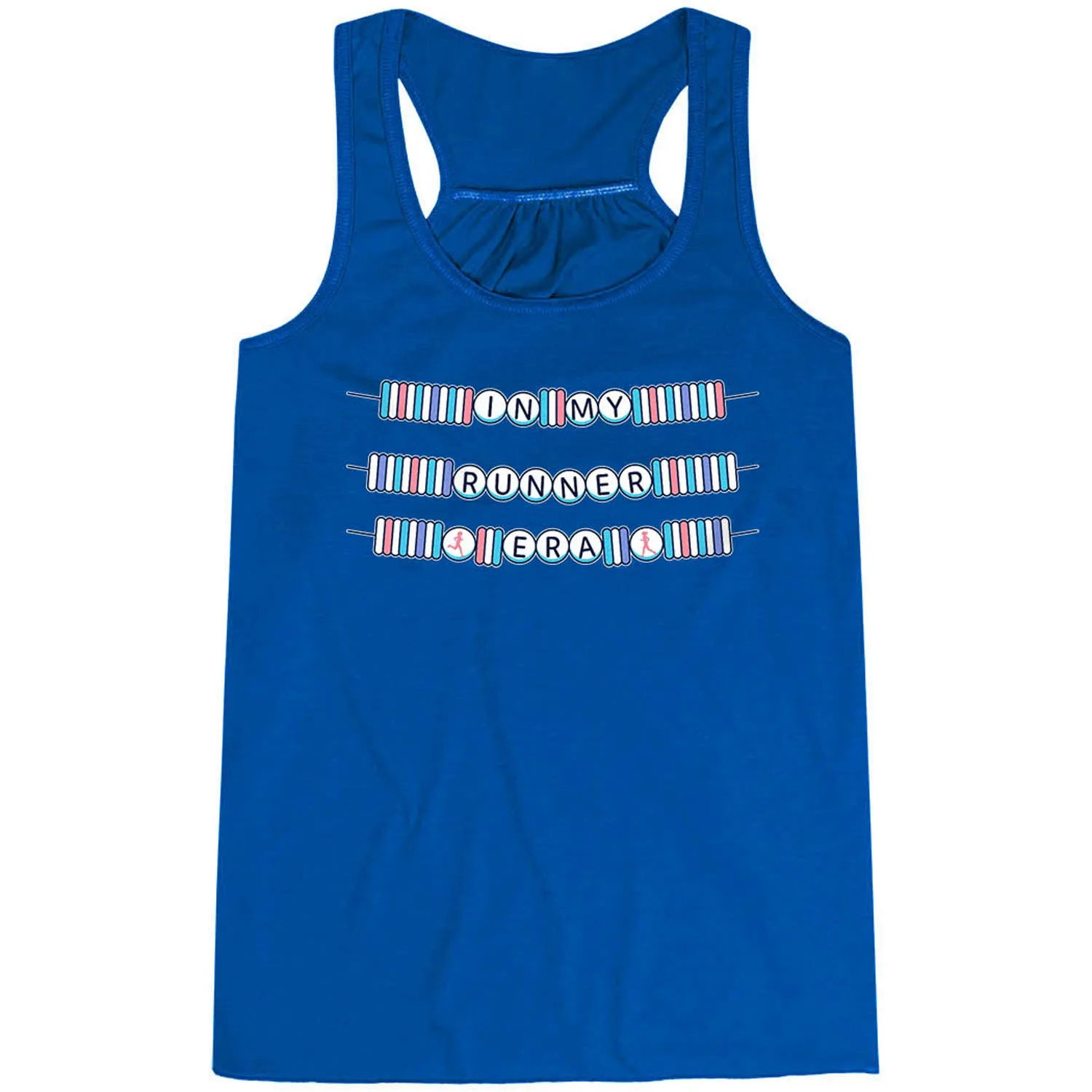 Flowy Racerback Tank Top - In My Runner Era Hobbyist - appealing