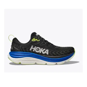 Double Stitch Technology plyometric training running shoes MEN'S GAVIOTA 5 - D - BLACK/ELECTRIC COBALT