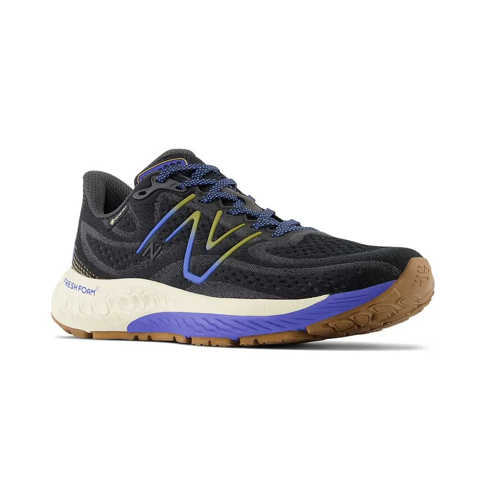 Torque Control System Women's Fresh Foam X 880 V13 Gore-Tex? Running Shoe - Black/Marine Blue- Regular (B)