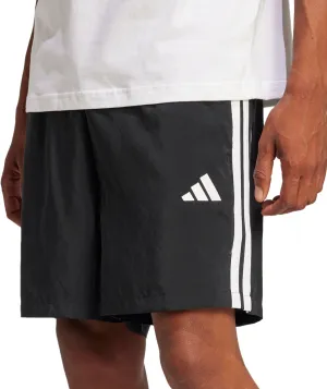 adidas Essentials 3 Stripes Chelsea Mens Training Shorts - Black Printed design Sleek Waist