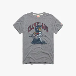 Guardians Jose Ramirez Signature short sleeved