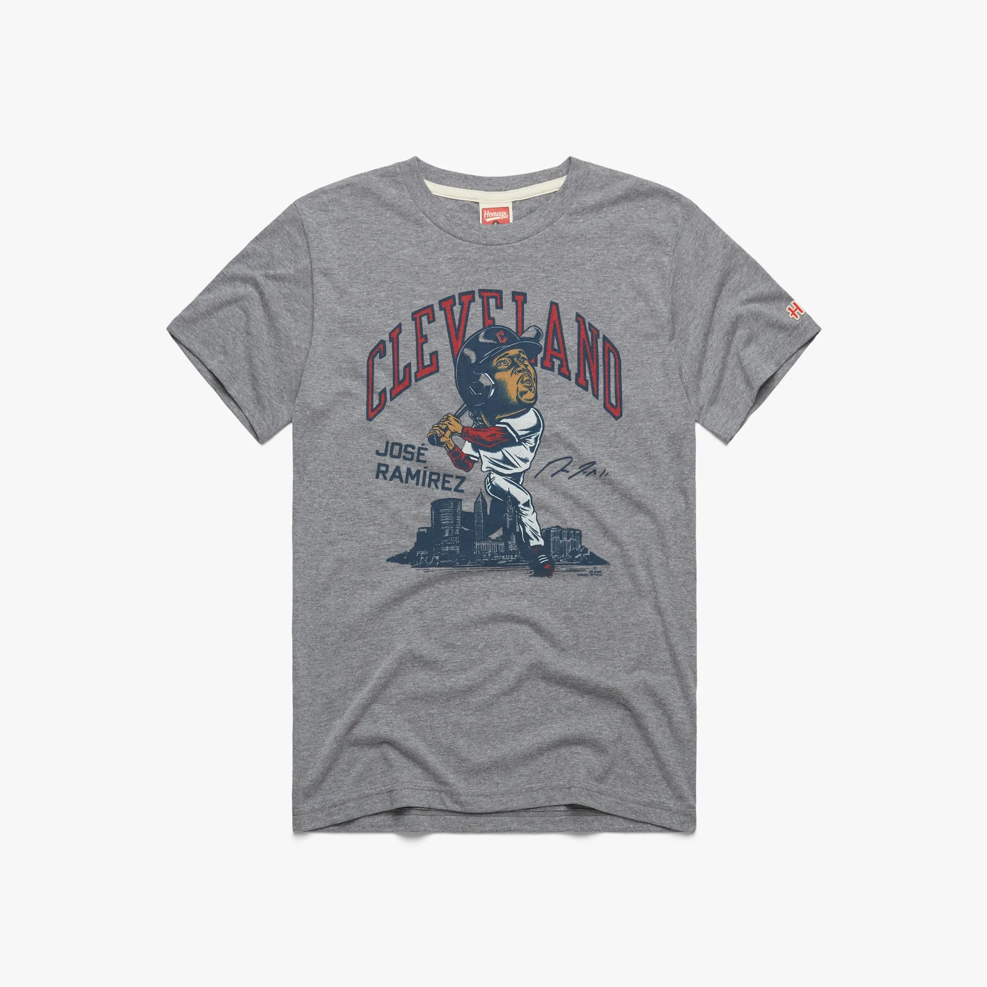 Guardians Jose Ramirez Signature short sleeved