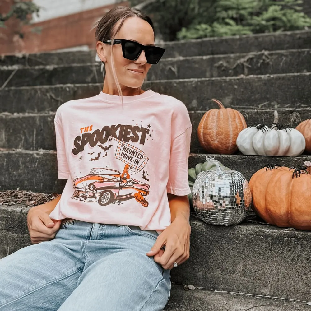 Haunted Drive-In Tee Casual and cool