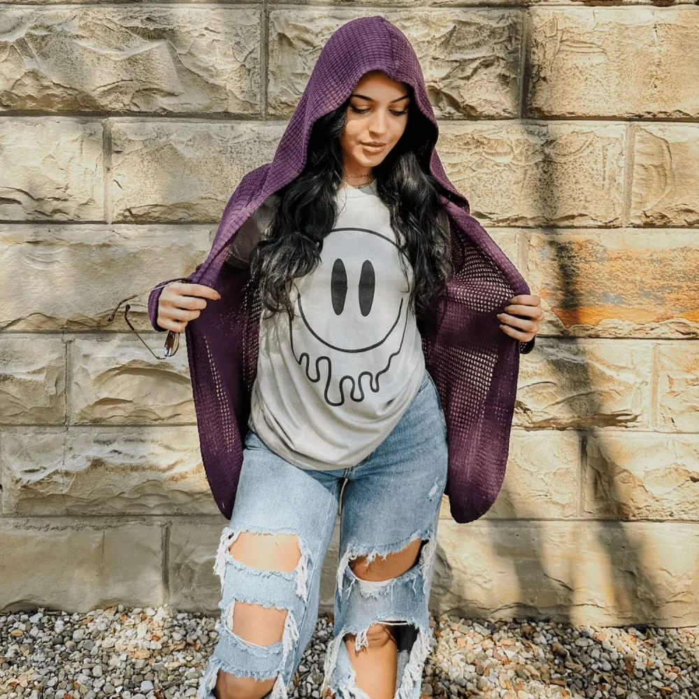 All Day Comfort Light Outfit Melting Smiley Tee