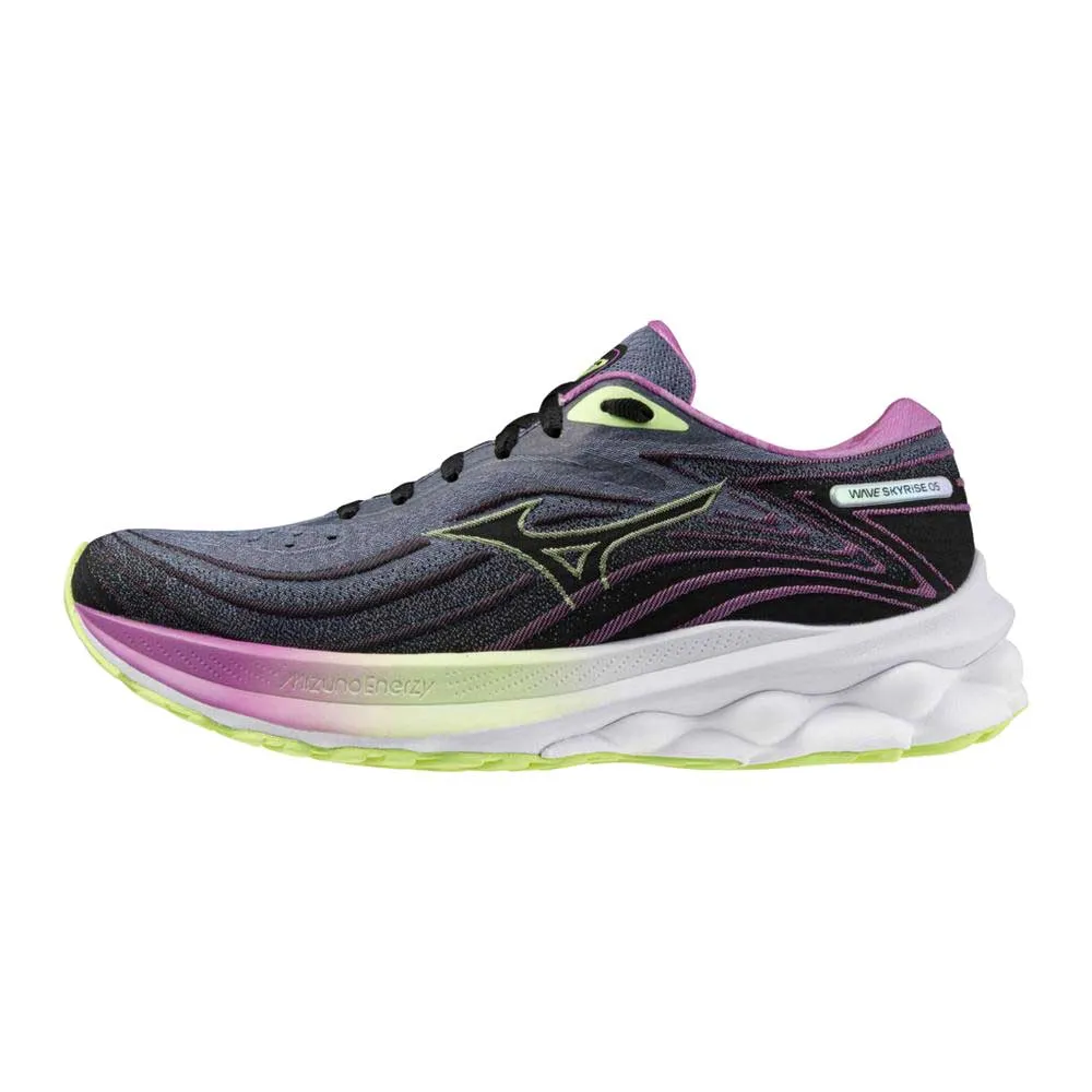 Women's Wave Skyrise 5 Roxy Running Shoe - Wild Wind/ Black - Regular (B) scientific - event running wear