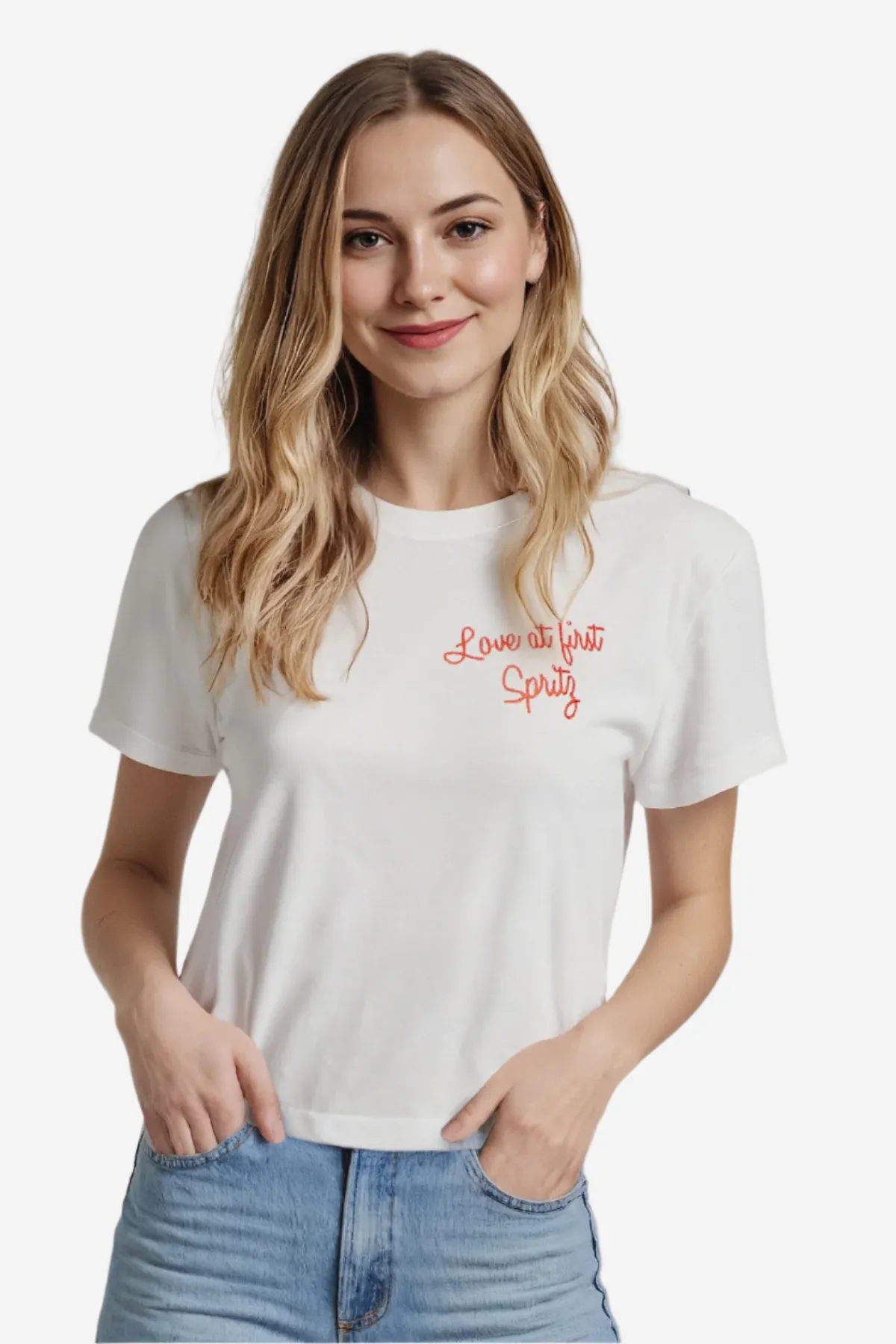 Sports Outfit Bohemian Palm Springs Spritz Jamie Tee | Snow White