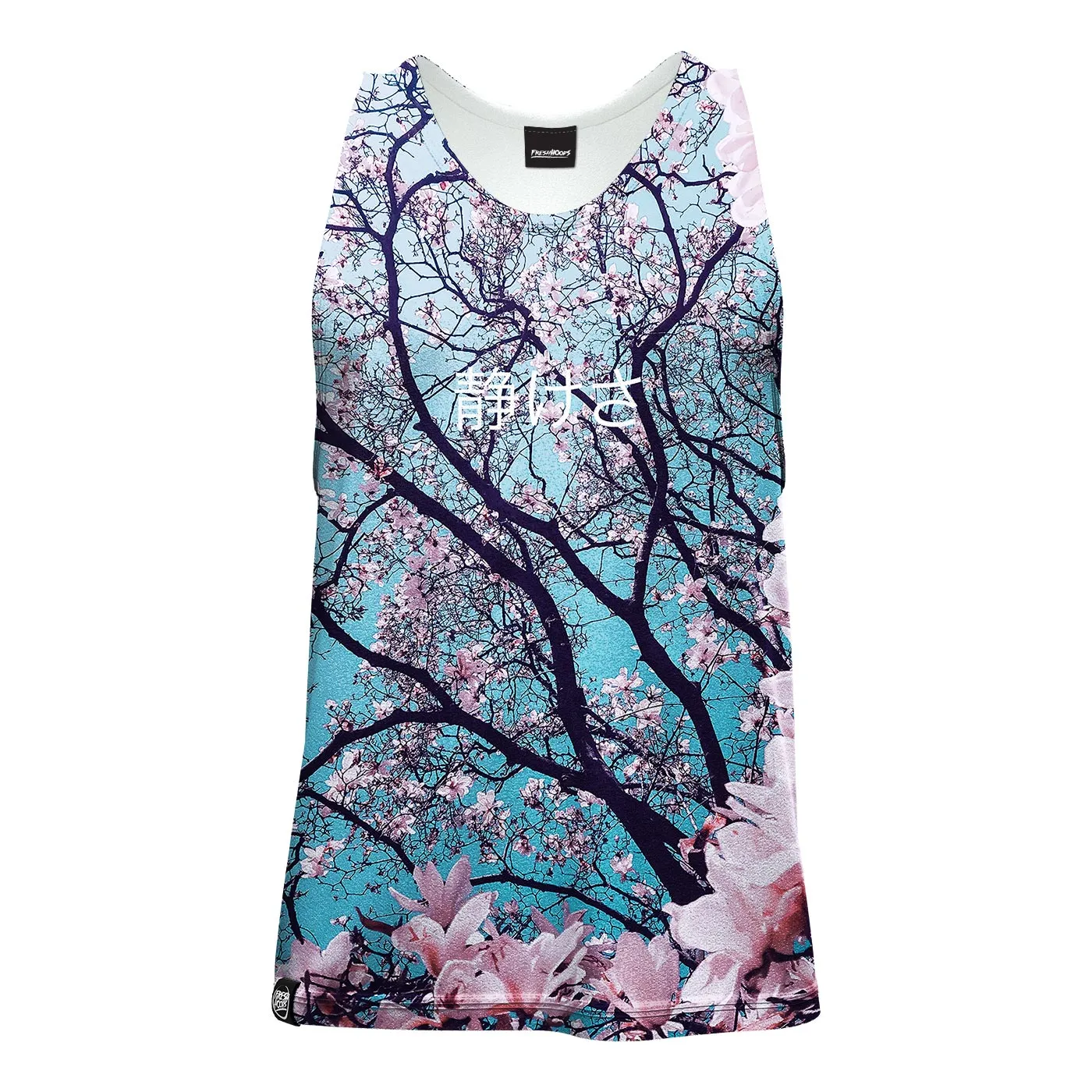 Training - worthy Mountain use Cherry Blossom Tank Top