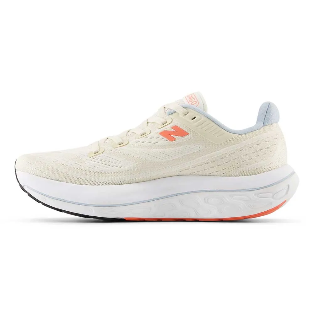 Women's Fresh Foam X Vongo v6 Running Shoe - Sea Salt/Lemon Zest - Regular (B) custom - fit running shoes