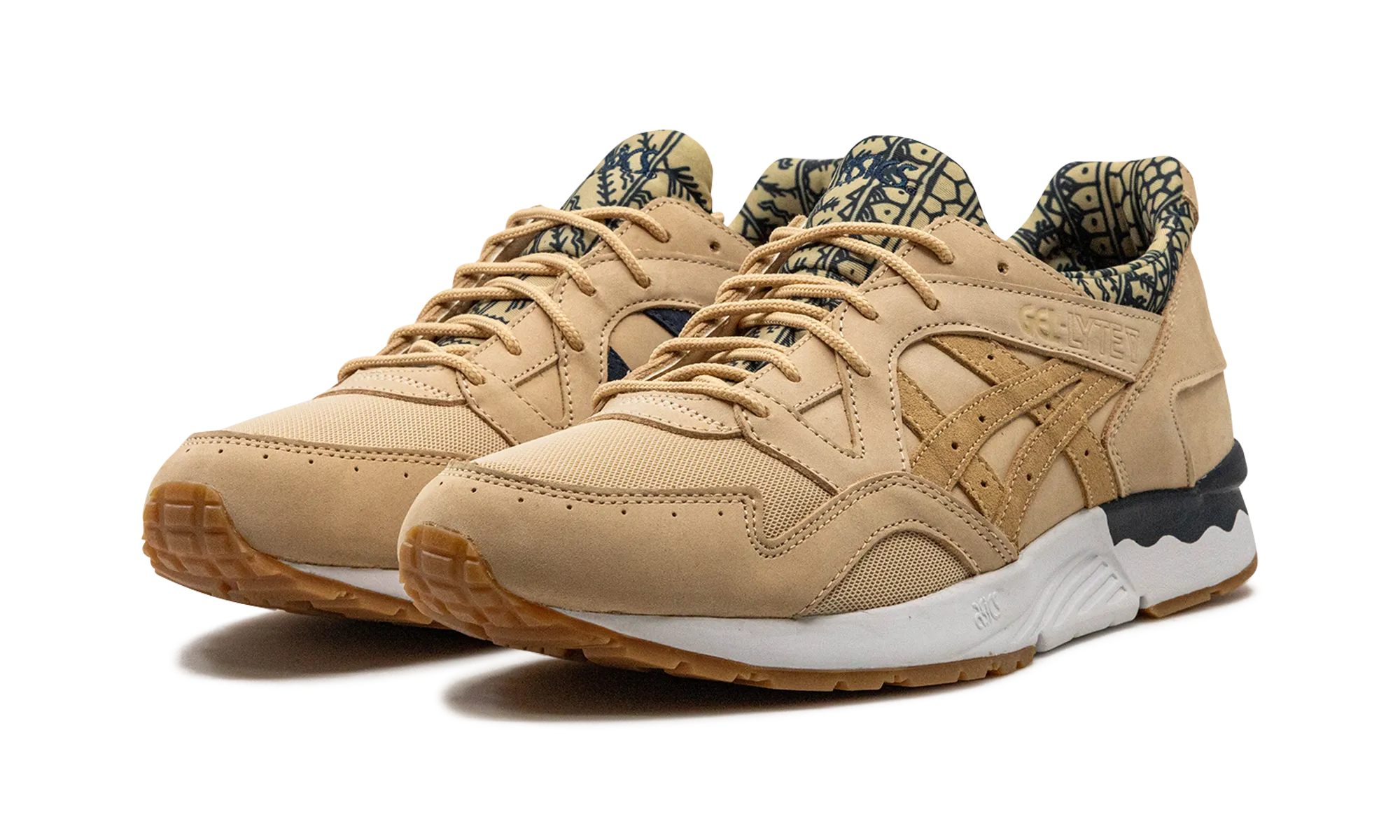 Travel Fit Fashionable color scheme ASICS Gel-Lyte V "Commonwealth Kultura"