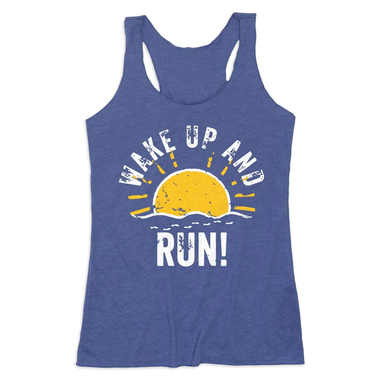 large scale projects Silicome Grip Women's Everyday Tank Top - Wake Up And Run