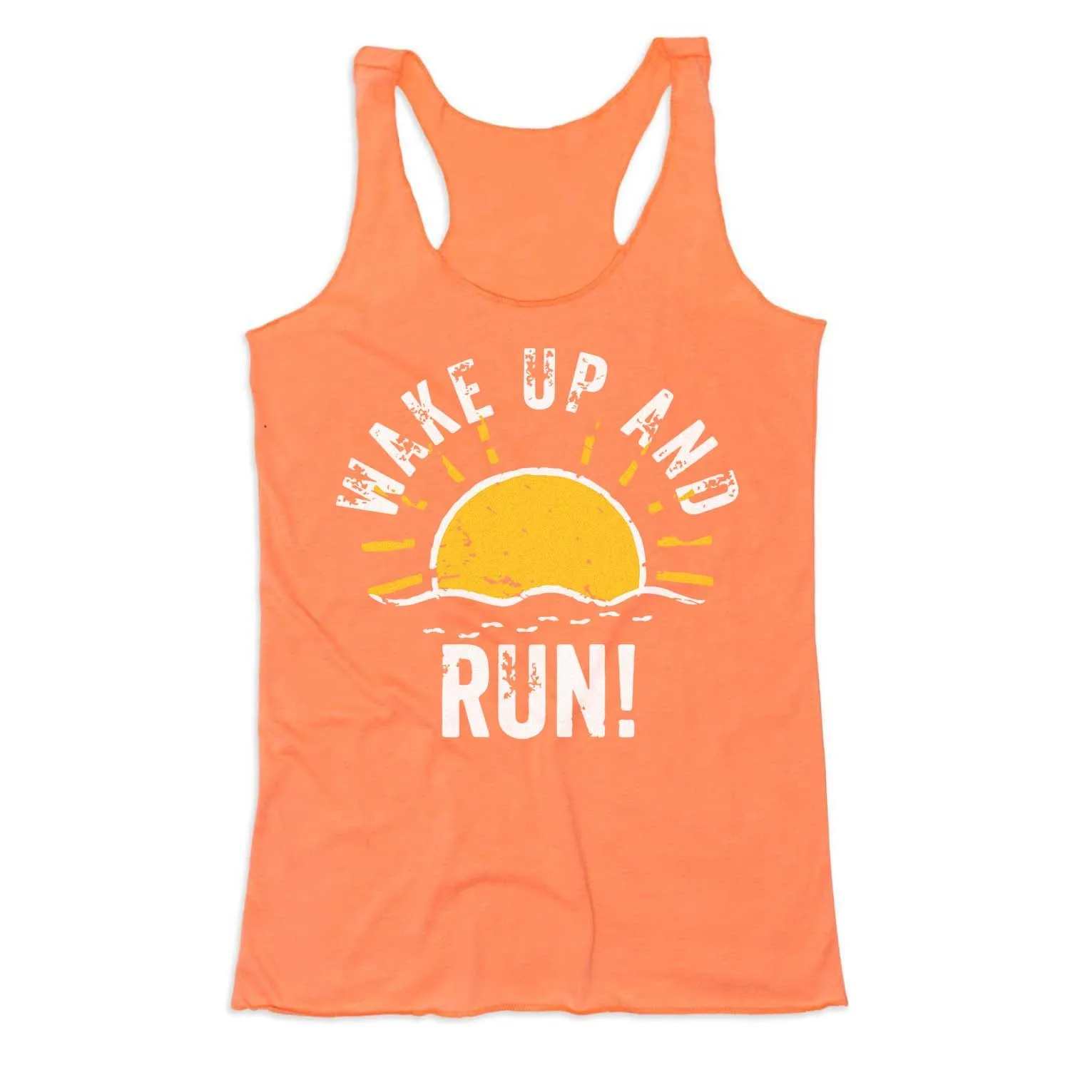 Women's Everyday Tank Top - Wake Up And Run Reliable Performance horizontal placement