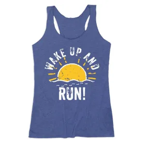 large scale projects Silicome Grip Women's Everyday Tank Top - Wake Up And Run