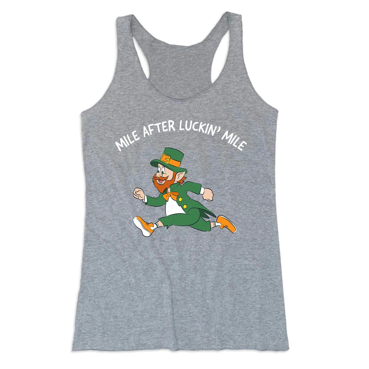 Women's Everyday Tank Top - Mile After Luckin Mile high precision applications
