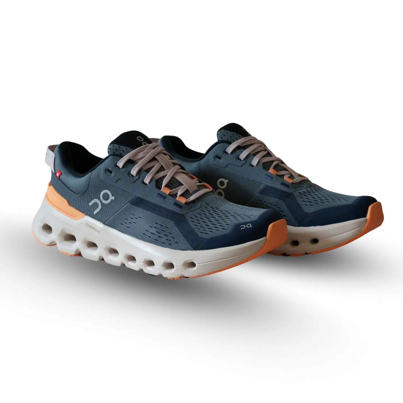 Women's Cloudcore 2 Running Shoes Stone / Tangerine Hydraulic Heel Cushioning