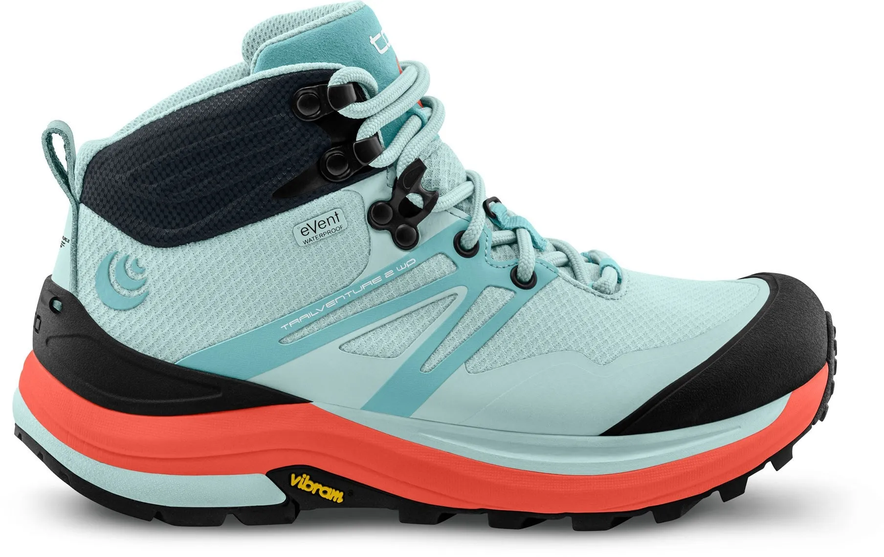 ankle - support Anti Friction Lining Topo Athletic | Trailventure 2 WP | Women's | Ice/Coral