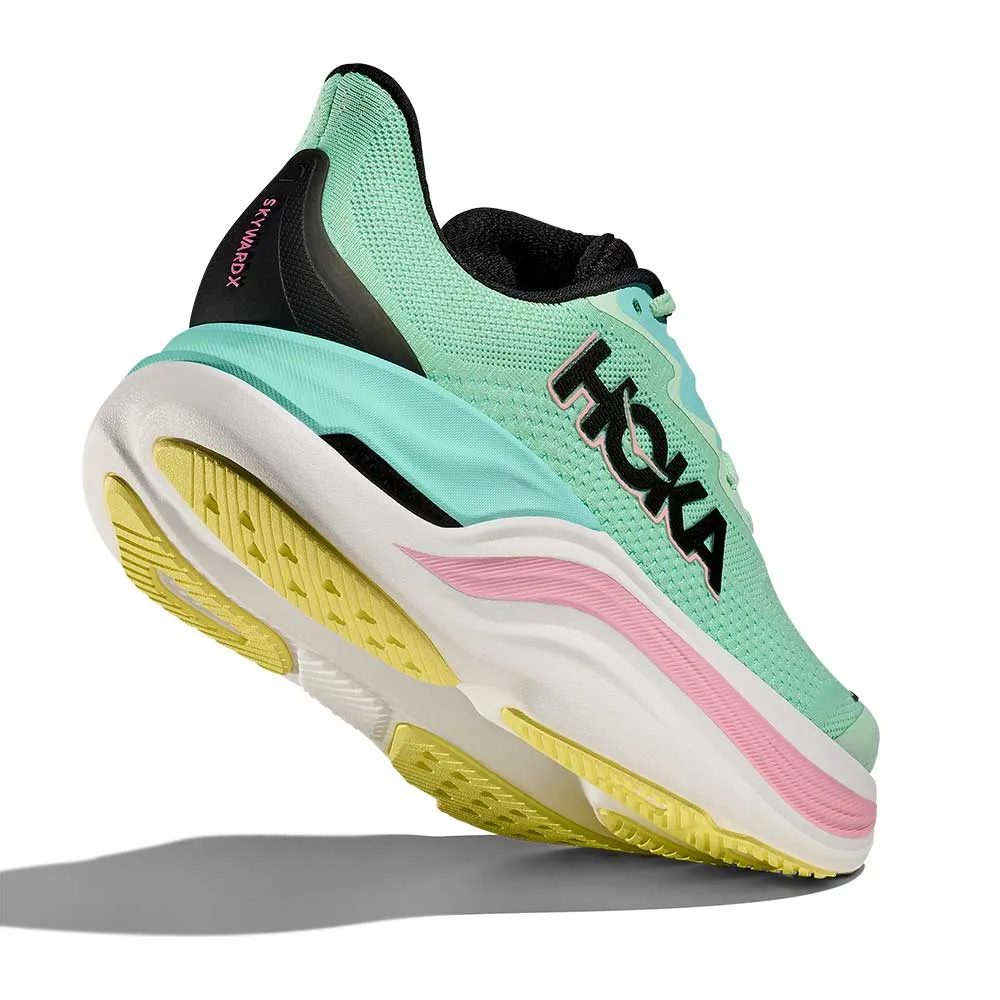 Motion Contour Footbed Women's Skyward X Running Shoe - Mint Fluorite/Blue Spark - Regular (B)