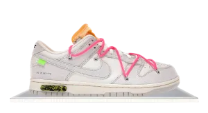 Dunk Low Off-White "The 50" Lot 17 Noon Walk