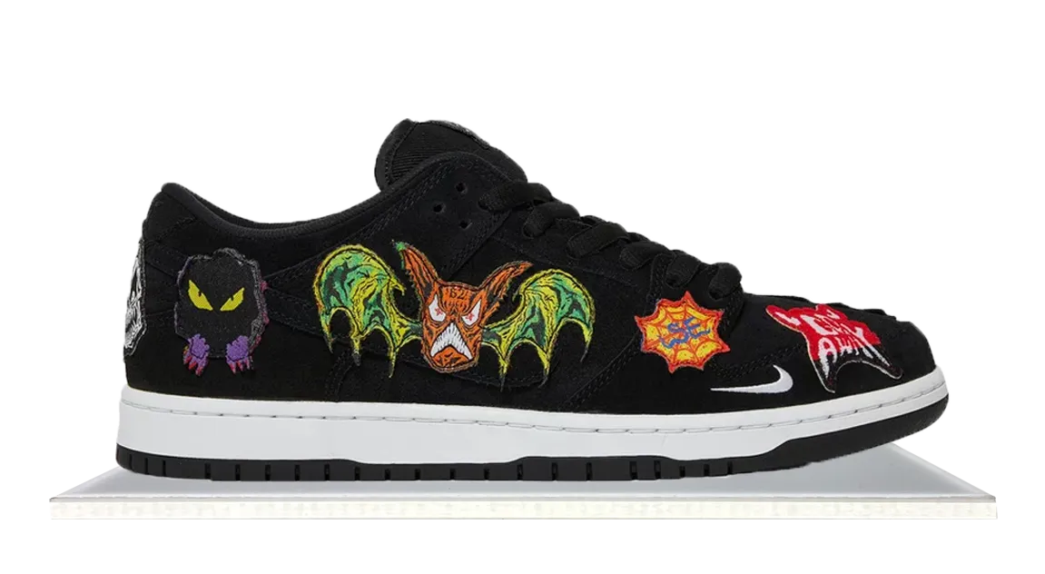 SB Dunk Low Neckface Coast Step Decorative stitching