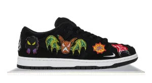 SB Dunk Low Neckface Coast Step Decorative stitching