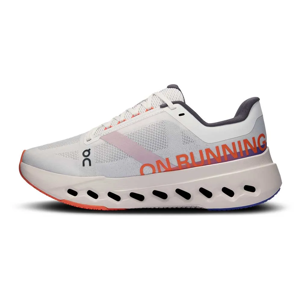 Women's Cloudsurfer Next Running Shoe - White/Flame - Wide (D) snow - running shoes ventilation - rich running option