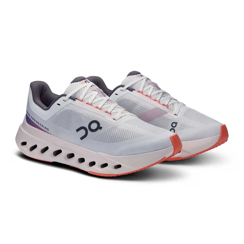 limited - edition running shoes seasonal - themed running gear Women's Cloudsurfer Next Running Shoe - White/Flame - Wide (D)
