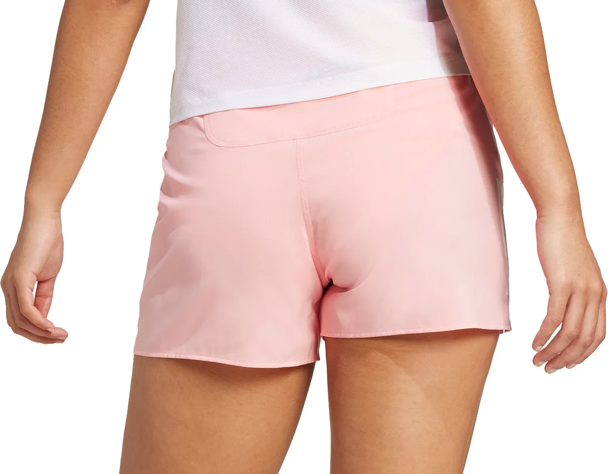 adidas Own The Run 3 Inch Womens Running Shorts - Pink Hassle free maintenance