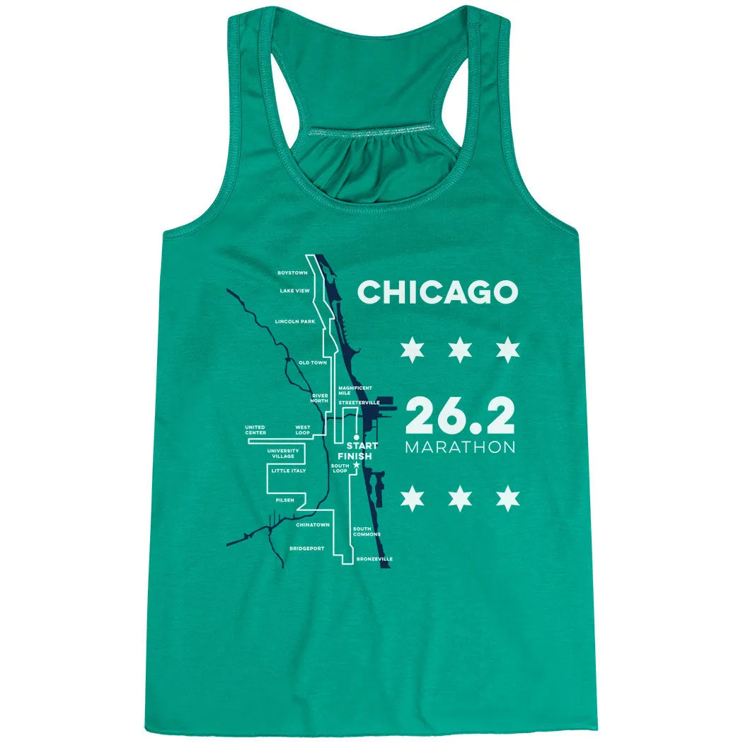 Flowy Racerback Tank Top - Chicago Route Non Restrictive