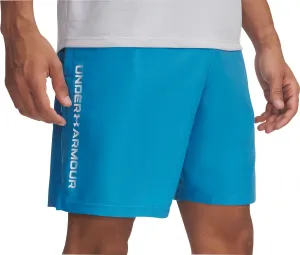 Under Armour Tech Woven Wordmark Mens Training Shorts - Blue Slim Comfort Fit Fan gear
