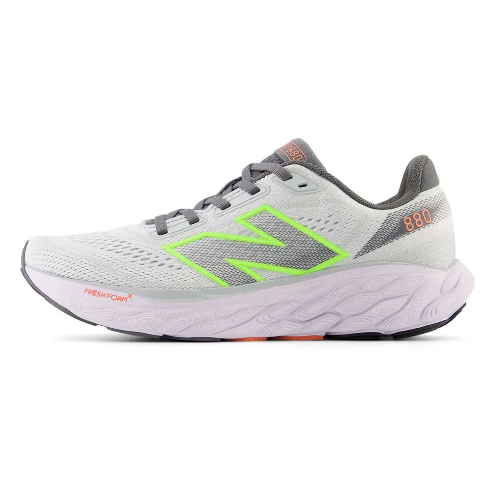 Women's Fresh Foam X 880v14 Running Shoe - Grey Matter/Taro - Regular (B) tempo running kids' athletic footwear