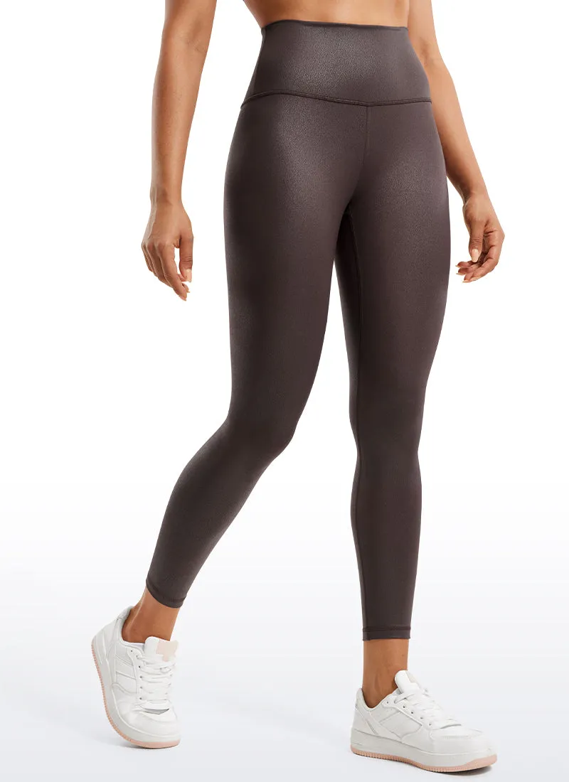 Outdoor Lover Skin Friendly Lounge Outfit Matte Faux Leather Legging 25''